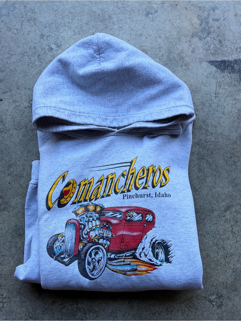 Vintage 90s Hot Rod Hoodie
Ford Five Window Coupe